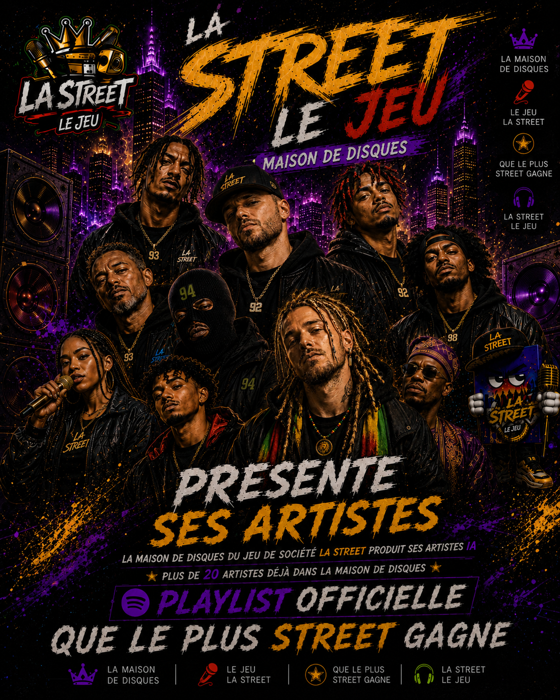La Street — Rap IA Compilation Vol. 1