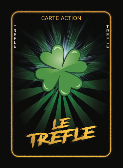 Carte Action Le Trèfle à quatre feuilles