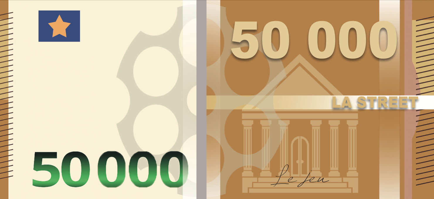 Billet La Street 50 000 euros