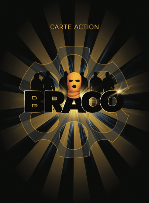 Verso des cartes Action BRACO