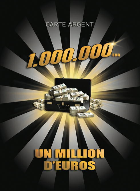 Carte Argent BRACO 1 000 000 euros