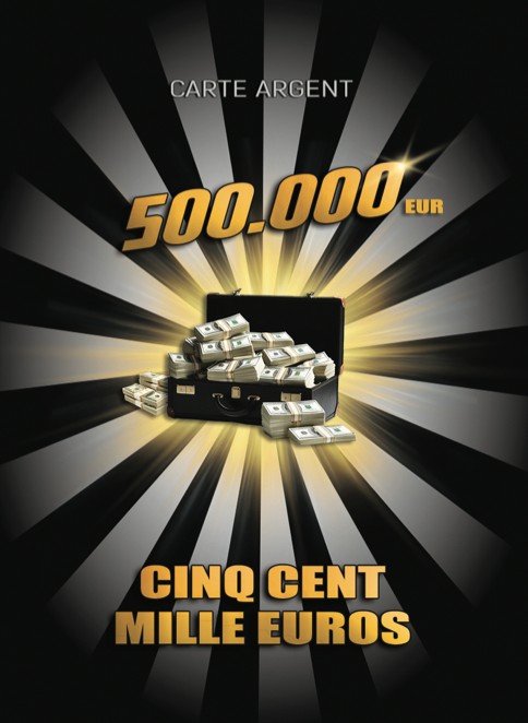 Carte Argent BRACO 500 000 euros